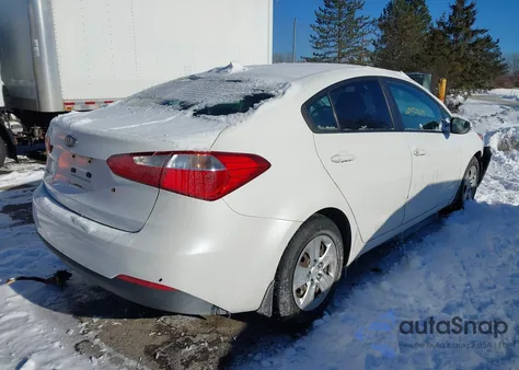 2014 Kia Forte Lx z USA, uszkodzony, nr VIN KNAFK4A6XE5087153